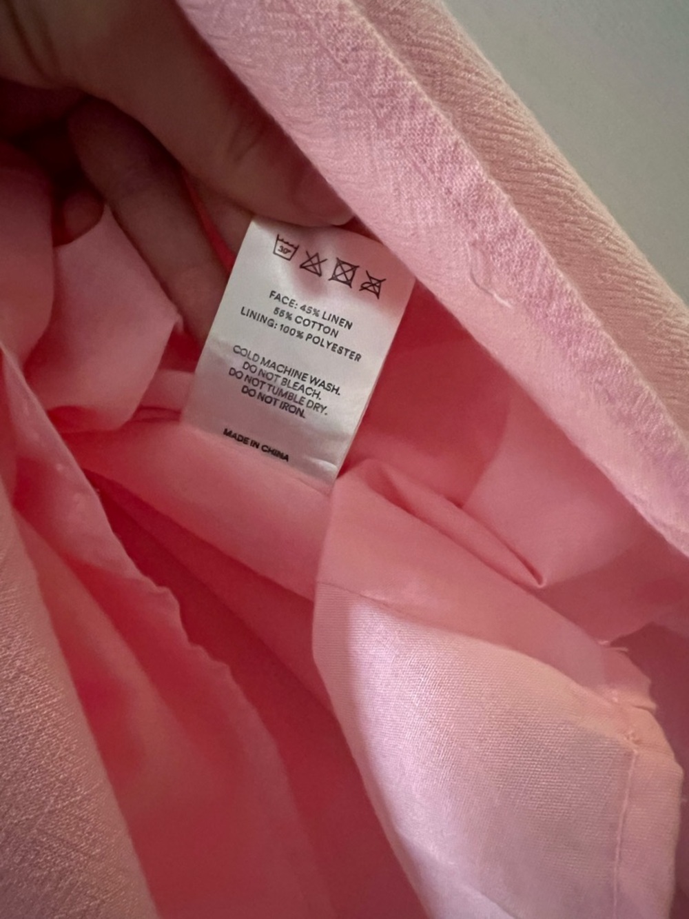 Peppermayo Pink Linen Maxi Dress - Picture 8 of 8